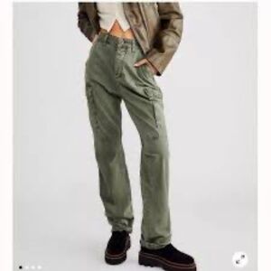 OneTeaSpoon Green Cargo Pants Women's Size 24 x 30"